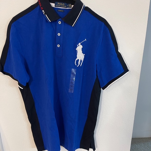Polo Ralph Lauren Block Polo Big Pony shirt Size M - Picture 1 of 3